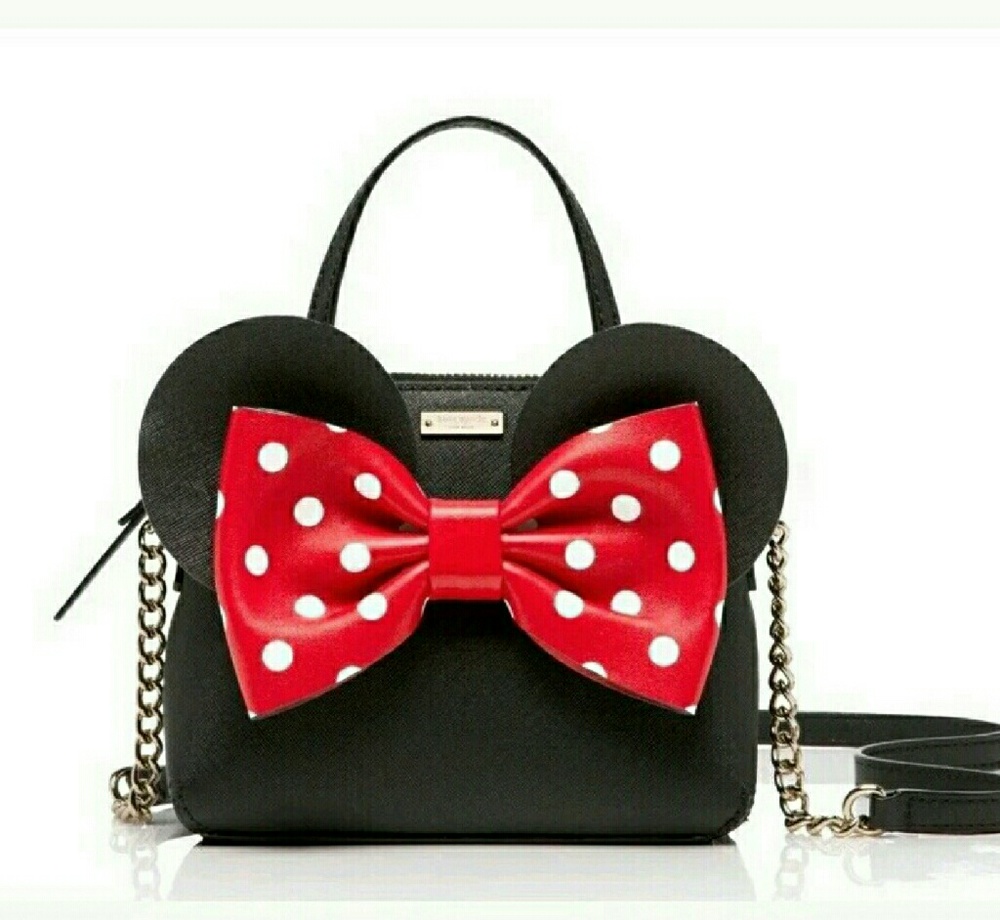 Kate Spade Minnie Mouse Disney Parks  Leather Bag